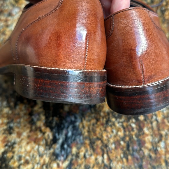 Cole Haan Walnut Leather Grand OS Lenox Hill Apron Split Toe - Picture 9 of 10